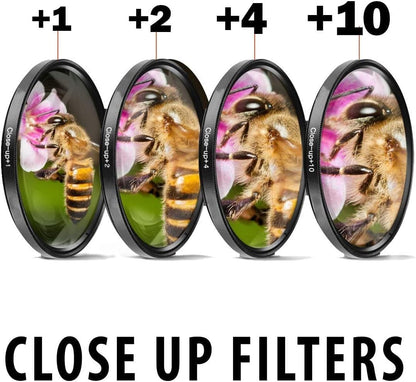 Nikon 20067-6A1-CR AF-P 10-20mm VR Lens Bundle (Renewed)