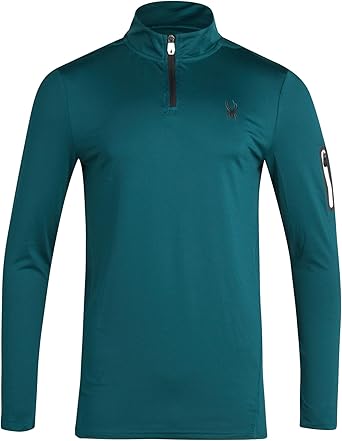 Spyder Quarter Zip Long Sleeve Active Shirt