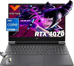 HP Victus RTX 4070 Gaming Laptop i7-13700H 144Hz — main product image