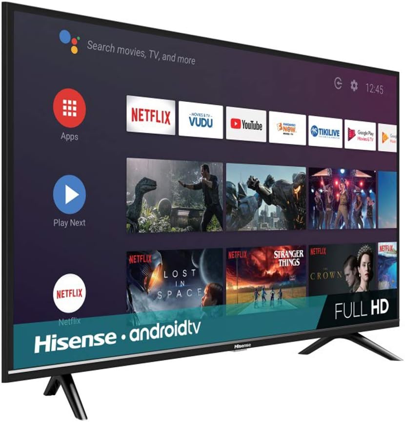 Hisense 40H5500F 40" FHD Android Smart TV Bundle
