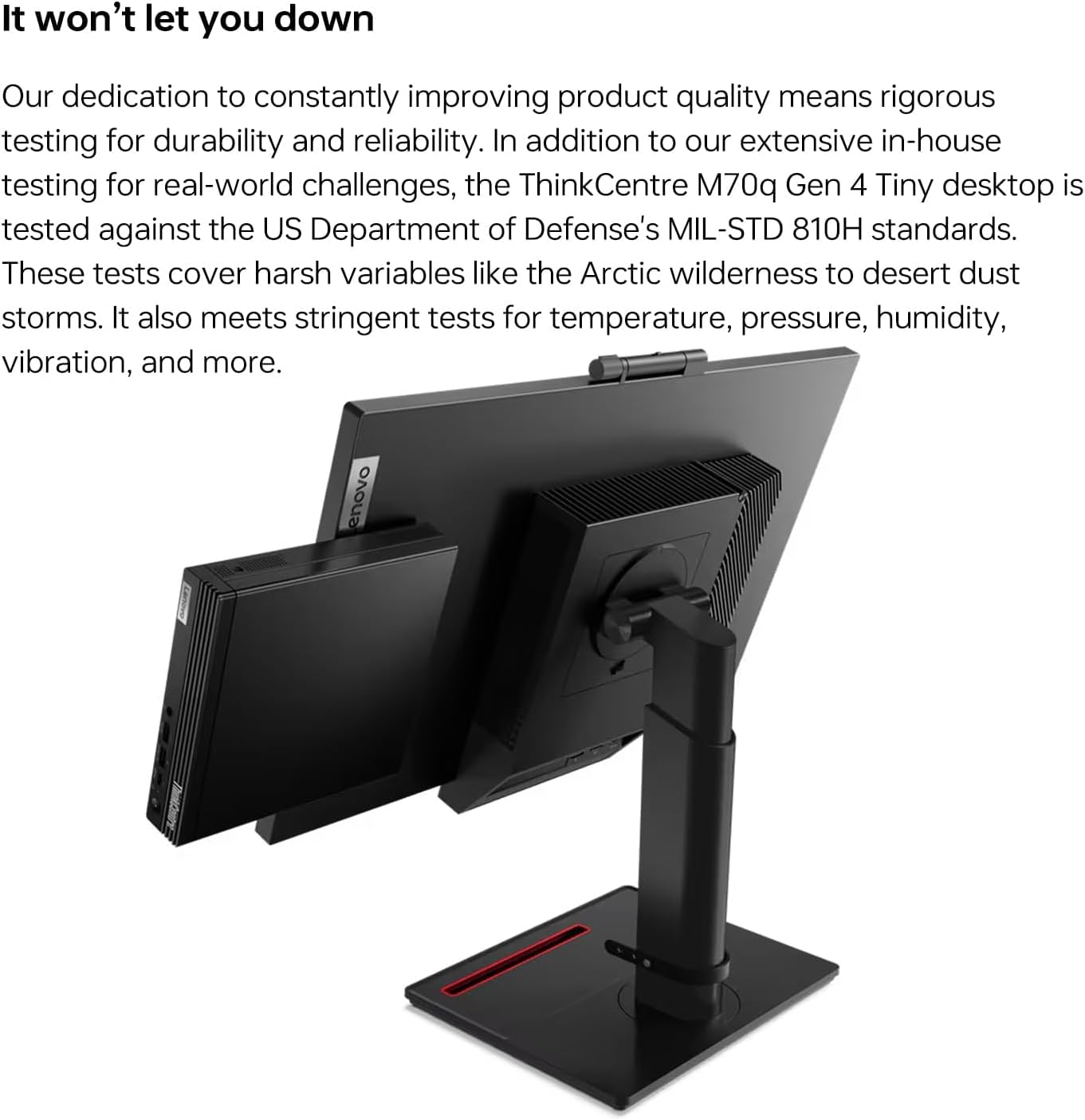 Lenovo M70q Gen 4 Tiny Mini PC i5-13400T