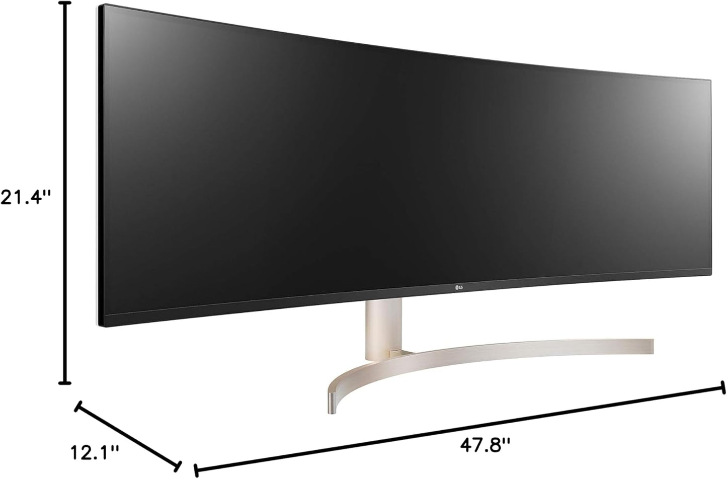LG 49WL95C-WE 49-Inch UltraWide Curved Monitor (Renewed)