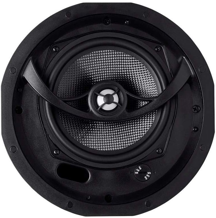 Monoprice 113684 Alpha 6.5" 2-Way In-Ceiling Speakers - Pair