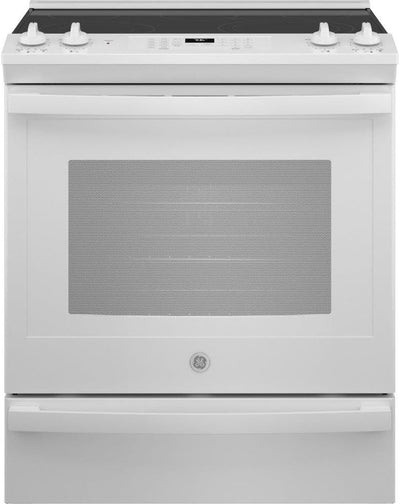 GE JS760DPWW 30" Electric Range - Air Fry, Convection, White
