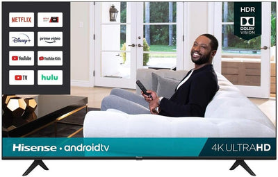 Hisense H65 Series 50" 4K UHD Android Smart TV (Renewed)