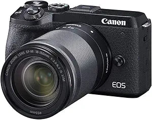 Canon 3611C021 EOS M6 Mark II Mirrorless Camera Kit