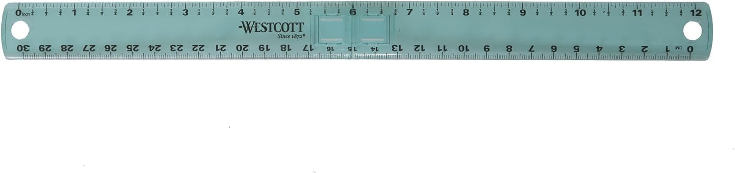 Westcott 15390 Plastic Folding Ruler - Colors Vary