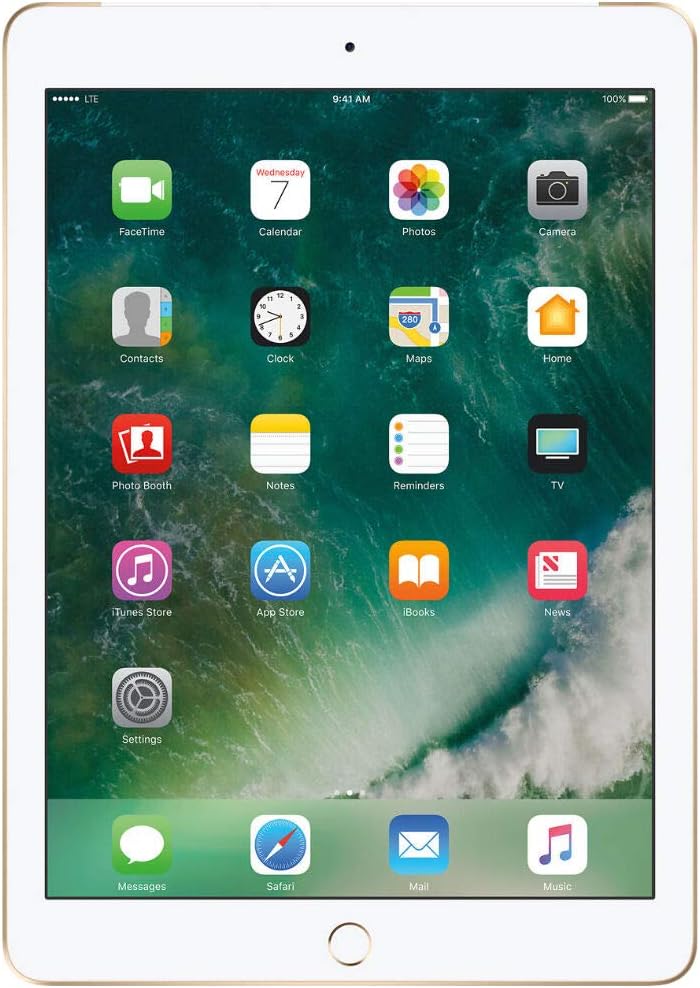 Apple A1822 iPad 9.7in WiFi 32GB Gold (Renewed)