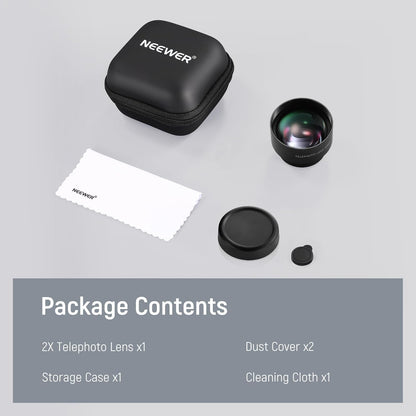 Neewer LS-41 8mm HD Fisheye Phone Lens 220° Wide Angle