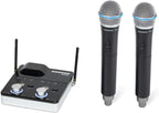 Samson SWC288MHQ8-K Concert 288M Dual-Channel Wireless System