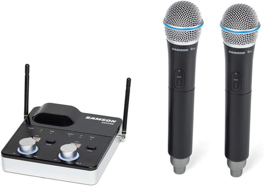 Samson SWC288MHQ8-K Concert 288M Dual-Channel Wireless System