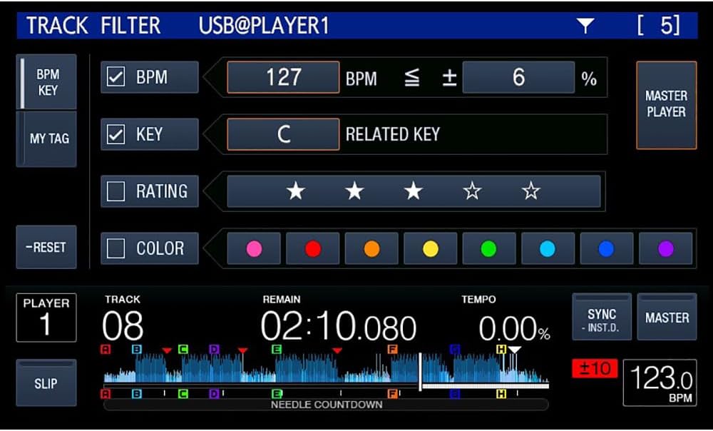 Pioneer DJ XDJ1000MK2 Digital DJ Multi Player