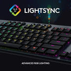 Logitech G915 Wireless Mechanical Tactile Gaming Keyboard - Black