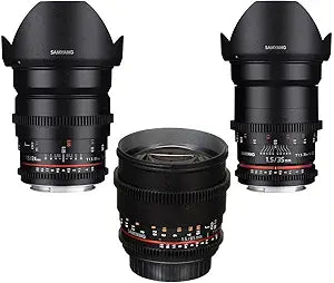 Samyang Cine DS for Canon Lens Bundle — main product image
