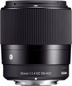 Sigma 30mm f/1.4 DC DN Sony E-Mount Lens Bundle