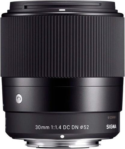 Sigma 30mm f/1.4 DC DN Sony E-Mount Lens Bundle