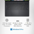 Dell Inspiron Laptop 15 3520 i5 Touchscreen 32GB 1TB SSD