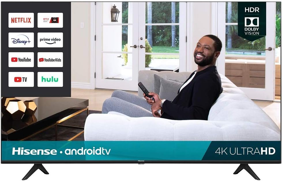 Hisense 50H6570G 50-Inch 4K Android Smart TV Alexa