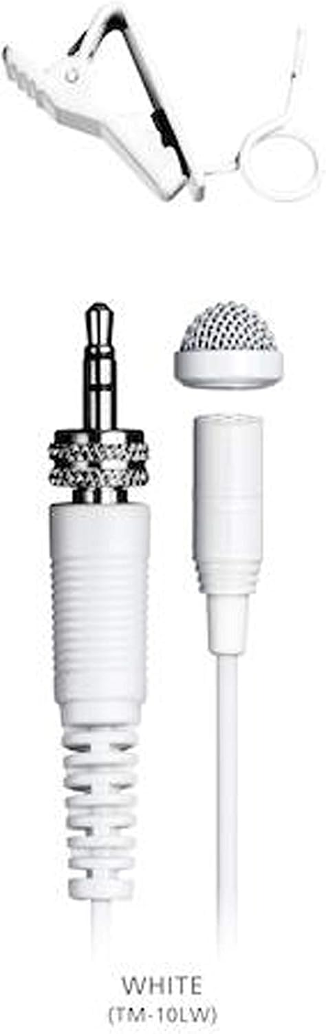 Tascam TM-10LWH White Lavalier Microphone