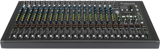 Mackie Onyx24 24-Channel Analog Mixer USB Multitrack Recording