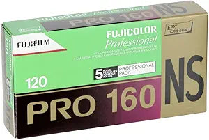 Fujifilm 162455 PRO 160 NS 120 Professional Film 5 Pack — main product image