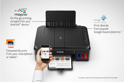 Canon PIXMA G3202 Wireless MegaTank Color Printer Bundle