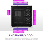 NZXT CM-H91EB-01 H9 Elite Dual-Chamber ATX Case Black