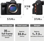 Sony ILCE7M4K/B Alpha 7 IV Full-frame Camera with 28-70mm Lens