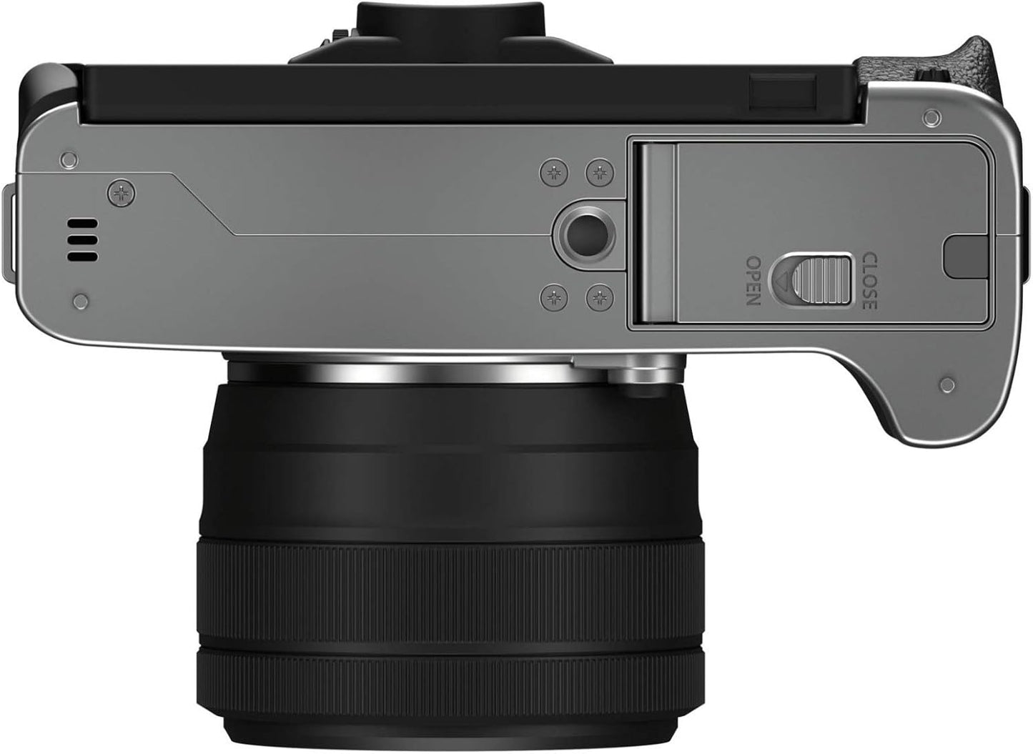 Fujifilm X-T200 Mirrorless Camera XC15-45mm Lens Kit Silver