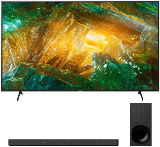 Sony XBR-65X800H 4K TV & HT-G700 Soundbar Bundle