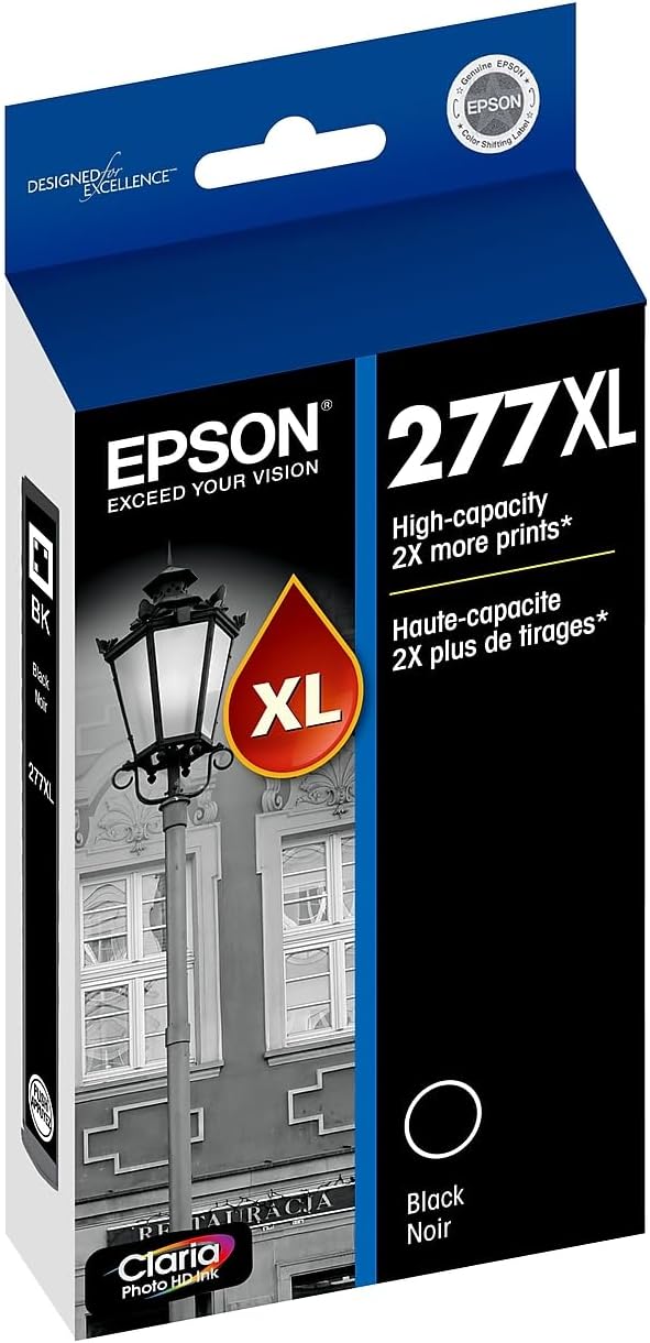 Epson T277XL120-S Photo Black High Capacity Ink