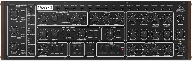 Behringer 000-DRK01-00010 PRO-1 Analog Synthesizer Dual VCO — main product image