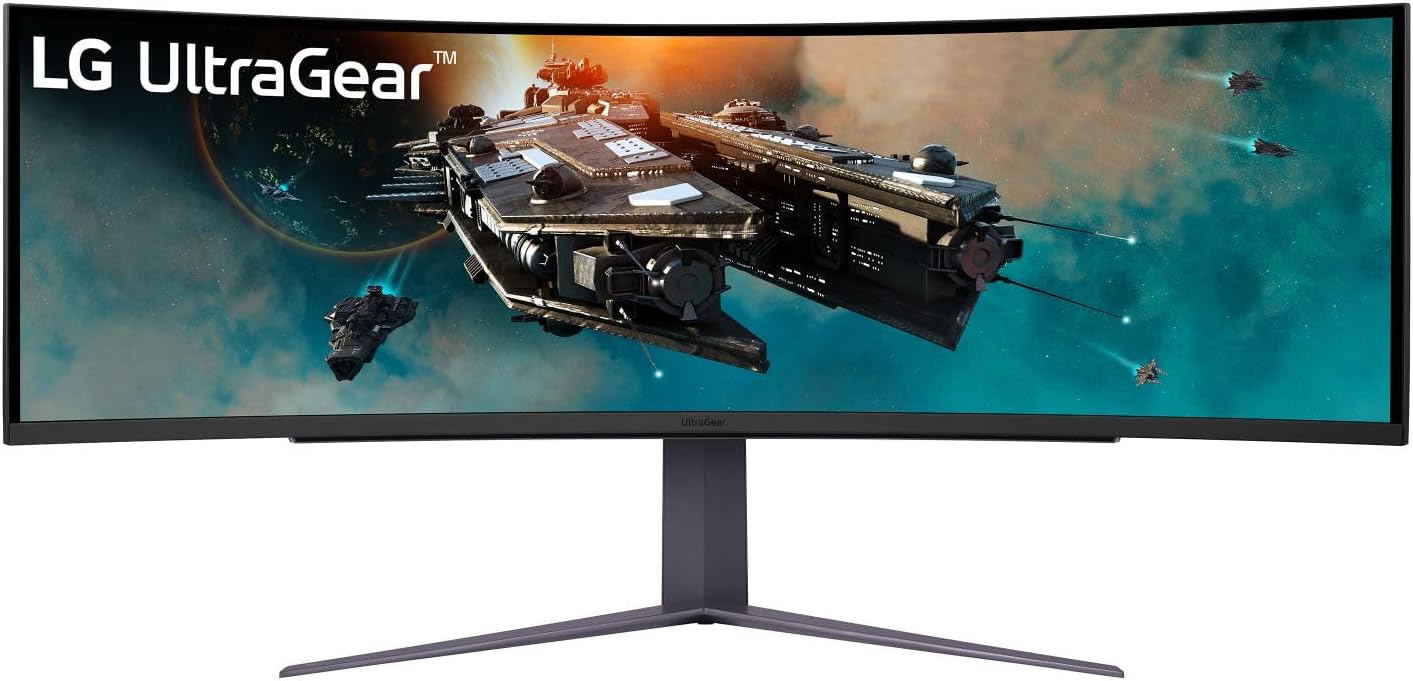 LG 49GR85DC-B.AUS 49" UltraGear 240Hz Curved Gaming Monitor