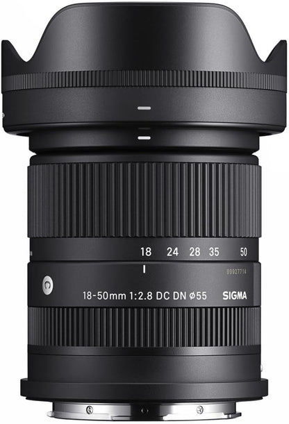 Sigma 18-50mm f/2.8 DC DN Sony E Mount Lens Bundle