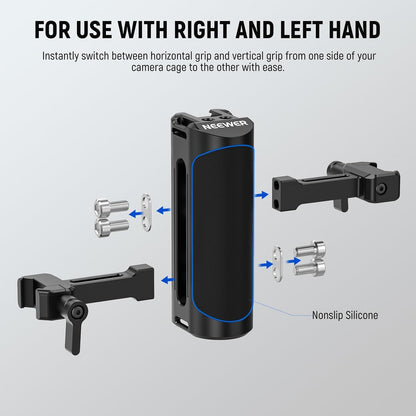 Neewer CA017H NATO Side Handle Grip Camera Cage