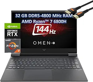 HP Victus Gaming Laptop - Ryzen 7 6800H, RTX 3050 Ti, 32GB, 2TB SSD — main product image
