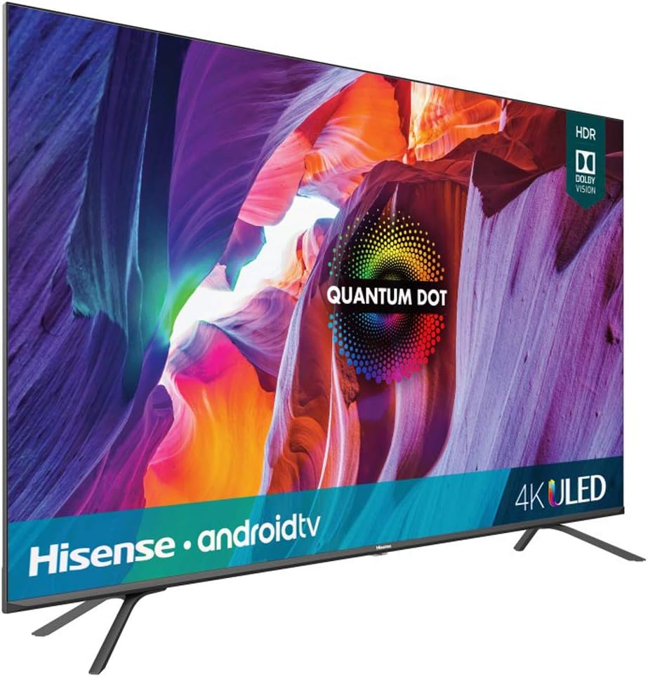 Hisense E9HIS50H8G 50" 4K ULED Android Smart TV Bundle