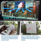 Elite Screens IRP123H2 123-inch Insta-RP 2 Rear Projection Film