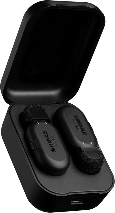 Shure MV-TWO-Z7 MoveMic Two Wireless Lavalier Microphones