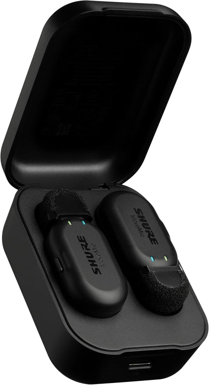 Shure MV-TWO-Z7 MoveMic Two Wireless Lavalier Microphones