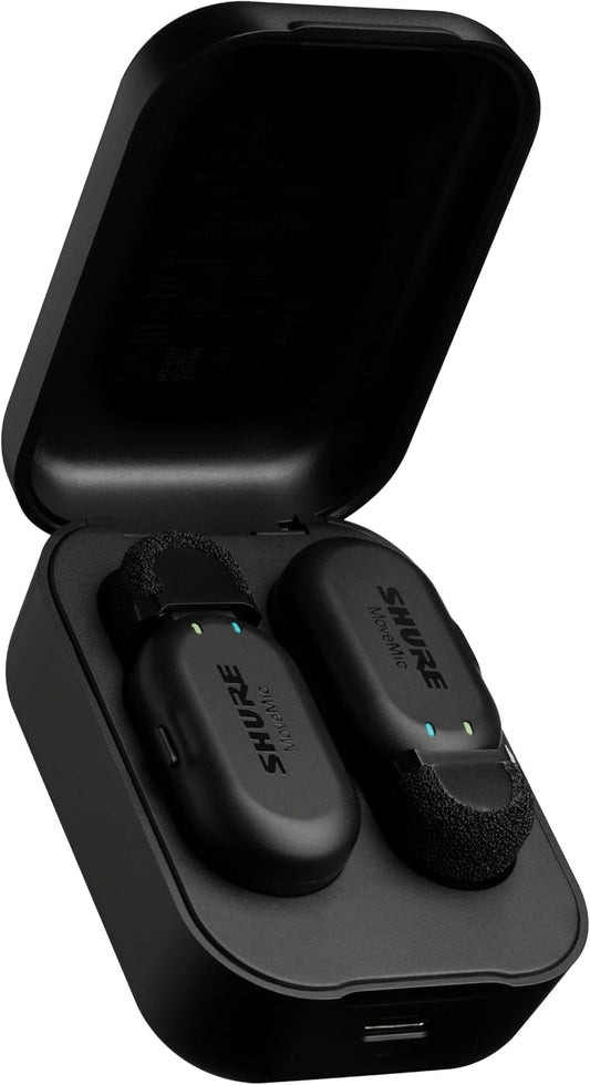 Shure MV-TWO-Z7 MoveMic Two Wireless Lavalier Microphones