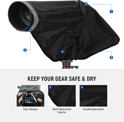 Neewer 10103310 2-in-1 Camera Rain Cover Reflector XL
