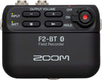 Zoom F2-BT Bluetooth Field Recorder Lavalier Bundle