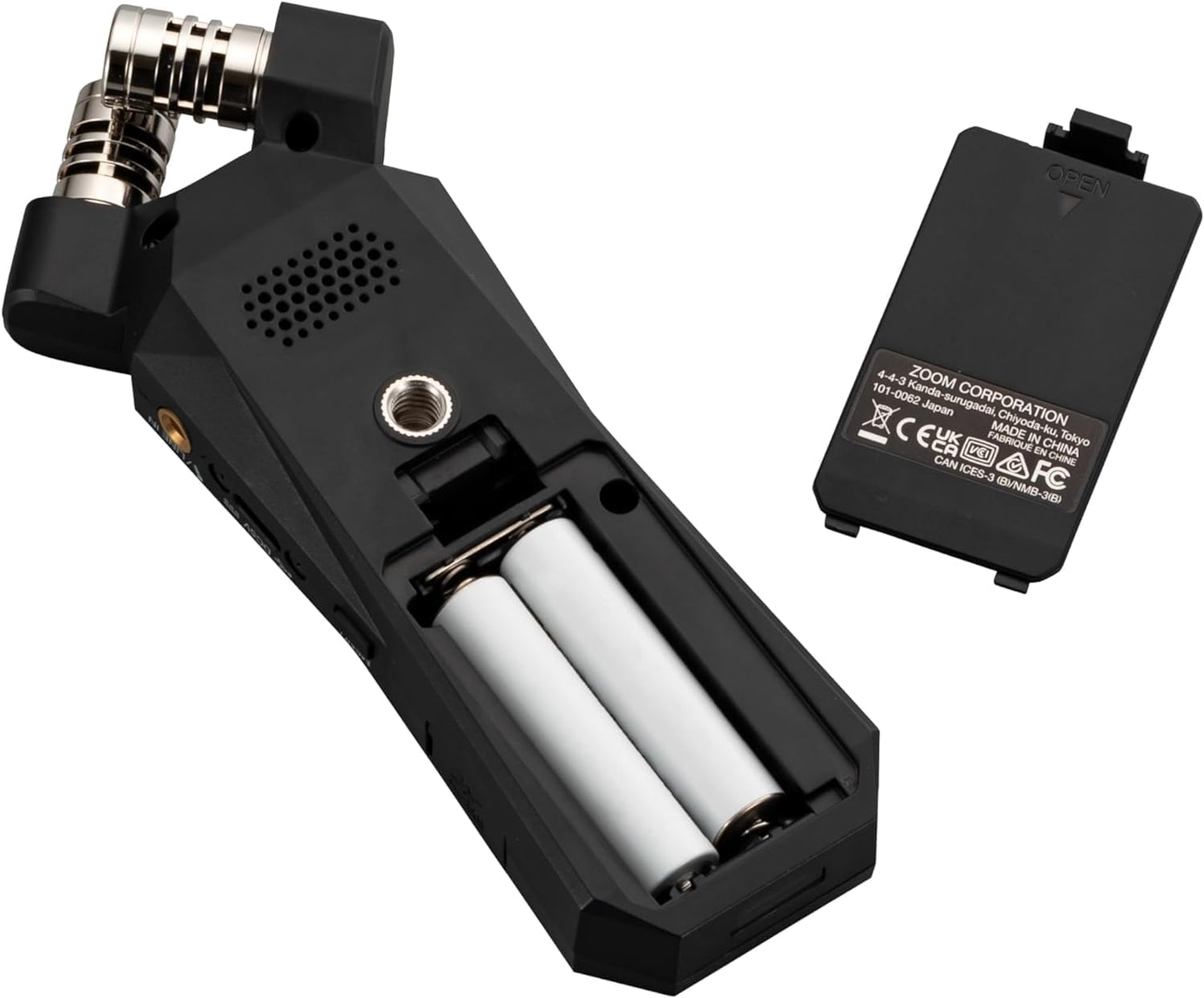 Zoom ZH1E Handy Recorder Bundle Lavalier Mic