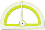 Westcott ACM14376 Soft Touch Protractor School Math Tool