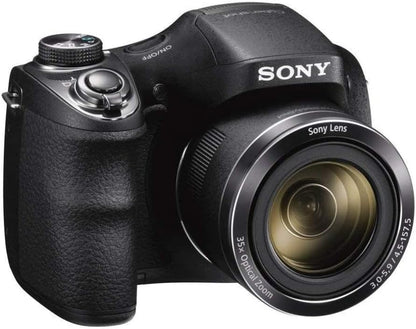 Sony DSC-H300/BM Cyber-shot 20.1 MP Digital Camera (Renewed)