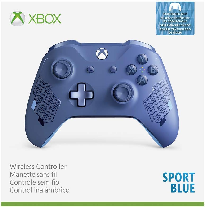 Microsoft Xbox Blue Sport SE Controller (Renewed)