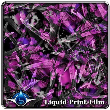 HP LYSB00UDPB70E-ELECTRNCS Inkstag Pink Camo Hydrographics Film