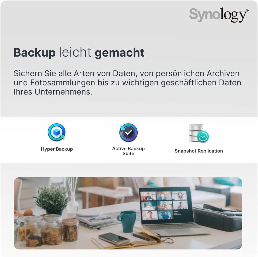 Synology DS1522+ 5-Bay NAS Solution 8GB RAM