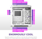 NZXT CM-H91EW-01 H9 Elite White Dual-Chamber ATX Case